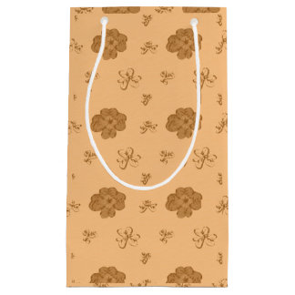 Petit Sac Cadeau Housse à quatre feuilles aux couleurs d'automne