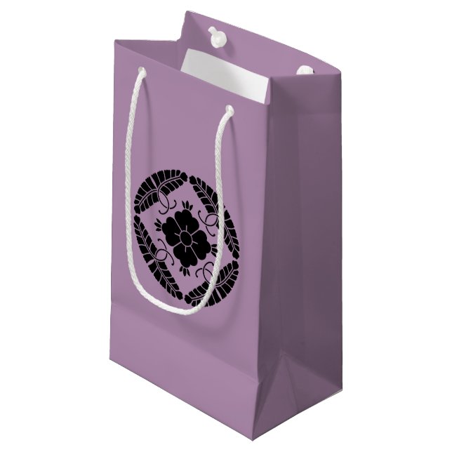 Petit Sac Cadeau Huit glycines (Devant Angle)