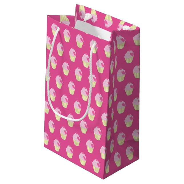 Petit Sac Cadeau illusima Cupcakes décorés (Dos Angle)