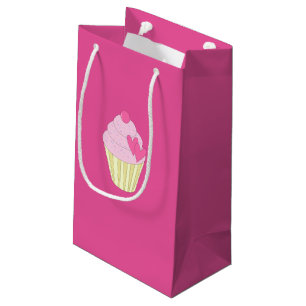 Petit Sac Cadeau illusima Design rose