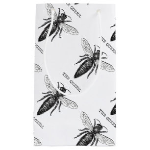 Petit Sac Cadeau Illustration d'antiquité de l'insecte de la reine