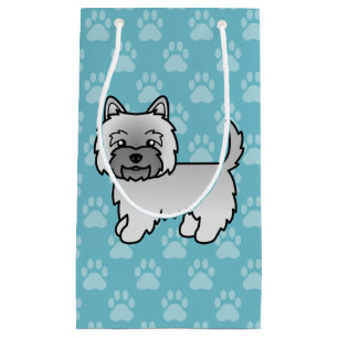 Petit Sac Cadeau Illustration de chien de dessin animé Terrier Cair