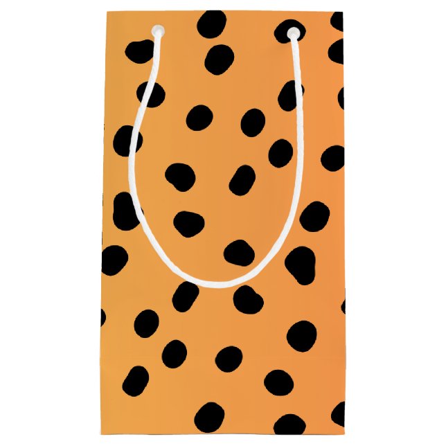 Petit Sac Cadeau Impression Cheetah moderne (Devant)