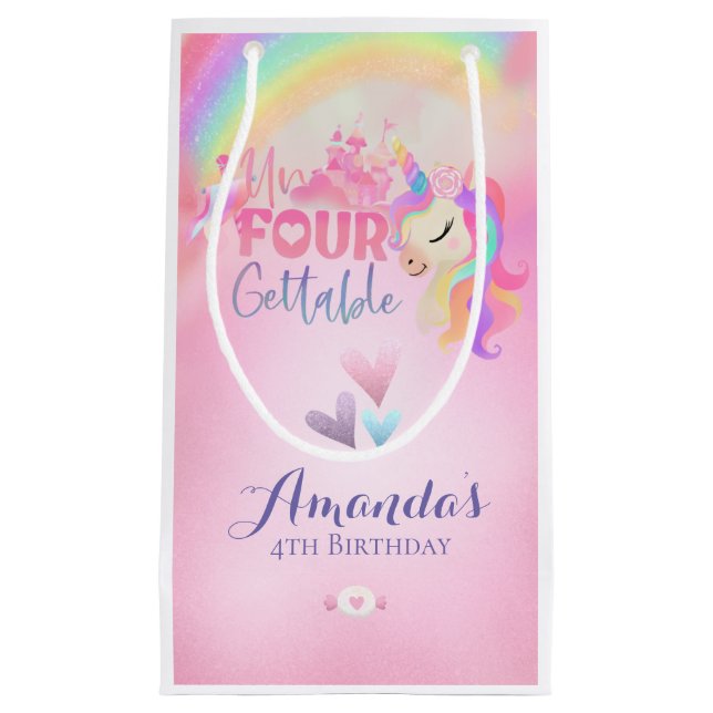 Petit Sac Cadeau Incartable (Devant)