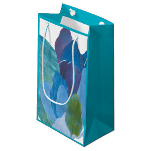 Petit Sac Cadeau Indigo faux I
