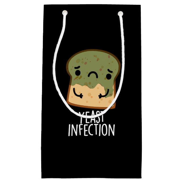 Petit Sac Cadeau Infection par la levure Fundy Pain Pun Dark BG (Devant)