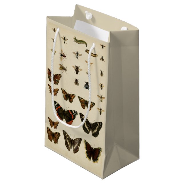 Petit Sac Cadeau Insectes de jardin par le studio de vision (Devant Angle)