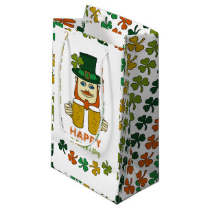 Petit Sac Cadeau Irish Leprechaun, Saint Patrick's Day