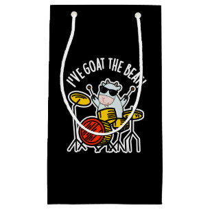 Petit Sac Cadeau J'ai chéri Le Beat Funny Drummer Pun Dark BG