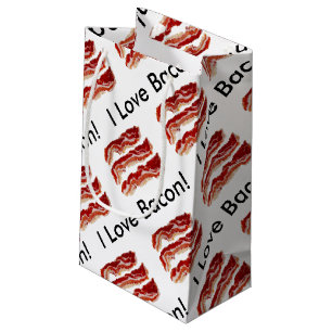 Petit Sac Cadeau J'aime le lard