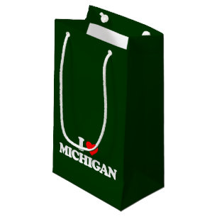 PETIT SAC CADEAU J'AIME LE MICHIGAN