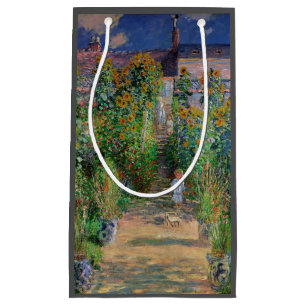 Petit Sac Cadeau Jardin de Monet Vetheuil Impressionim Peinture