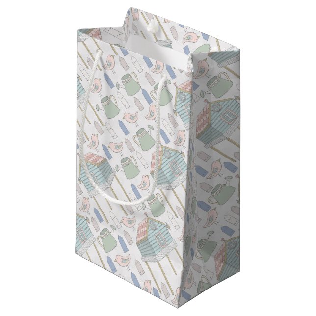 Petit Sac Cadeau Jardinier Capricieux (Devant Angle)
