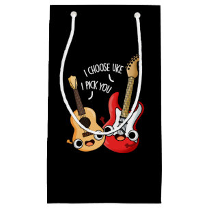 Petit Sac Cadeau Je Choisis Uke Je Vous Choisis Drôle Guitare Ukule