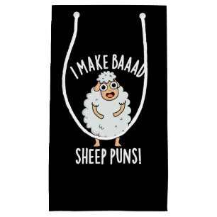 Petit Sac Cadeau Je Fais De Mauvais Puns De Mouton Drôle Animal Pun