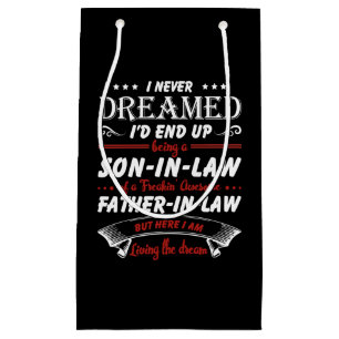 Petit Sac Cadeau Je N'Ai Jamais rêvé que je finirais par être un ge