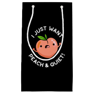 Petit Sac Cadeau Je Veux Juste Pêcher Et Tranquille Jeu De Fruits B