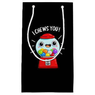 Petit Sac Cadeau Je Vous Montre Drôle Machine Gumball Pun Dark BG
