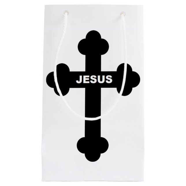 PETIT SAC CADEAU JESUS CROSS (Devant)