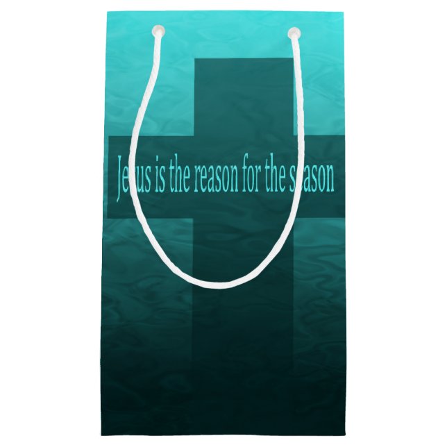 Petit Sac Cadeau Jésus est la raison (Devant)