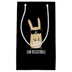 Petit Sac Cadeau Jeu de lapin lapin drôle résistant à l'oreille Jeu