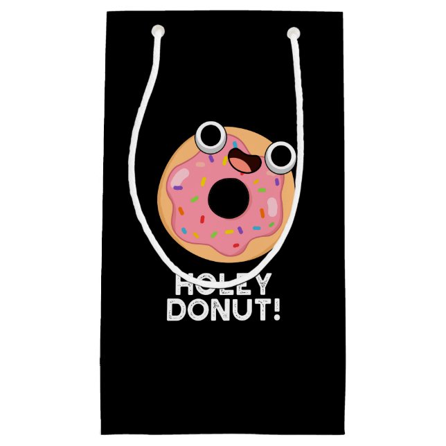 Petit Sac Cadeau Jeu de nourriture amusant Holey Donut (Devant)