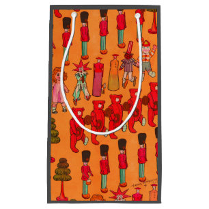 Petit Sac Cadeau Jouet de Noël Enfants Vintages Jouer