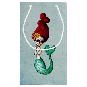 Petit Sac Cadeau Jour de vieille école de la sirène morte