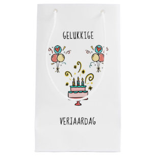 Petit Sac Cadeau Joyeux Anniversaire Happy Birthday