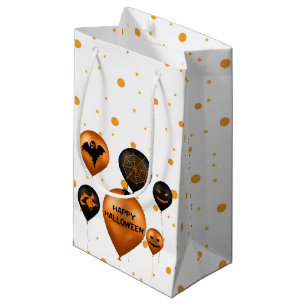 Petit Sac Cadeau Joyeux Ballons du parti Halloween