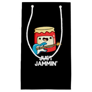 Petit Sac Cadeau Juste Jammin Funny Rocker Jam Pun Dark BG