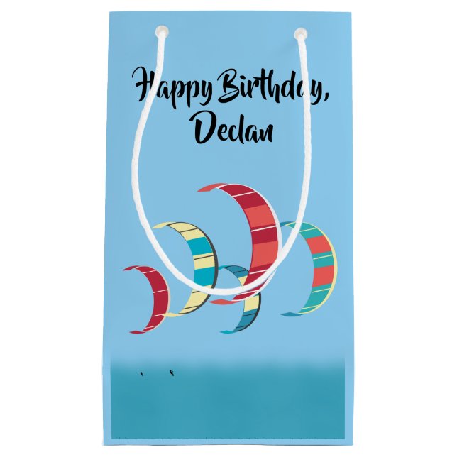 Petit Sac Cadeau Kite Surf (Devant)