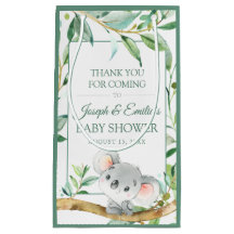 Koala Bear Tags cadeaux pour les faveurs