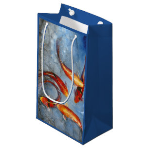 Petit Sac Cadeau Koi gracieux I