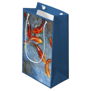 Petit Sac Cadeau Koi gracieux II