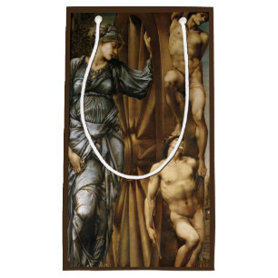 Petit Sac Cadeau La déesse tourne la roue de la fortune (Burne-Jone