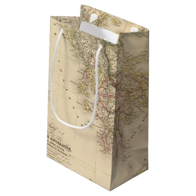 Petit Sac Cadeau La Grèce antique 3 (Dos Angle)