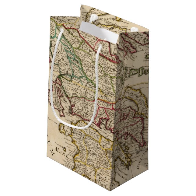 Petit Sac Cadeau La Grèce et le Macédoine (Dos Angle)