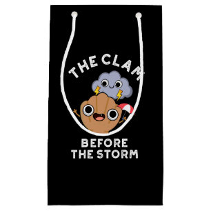 Petit Sac Cadeau La Jambe Avant La Tempête Météo Jeu Basse BG