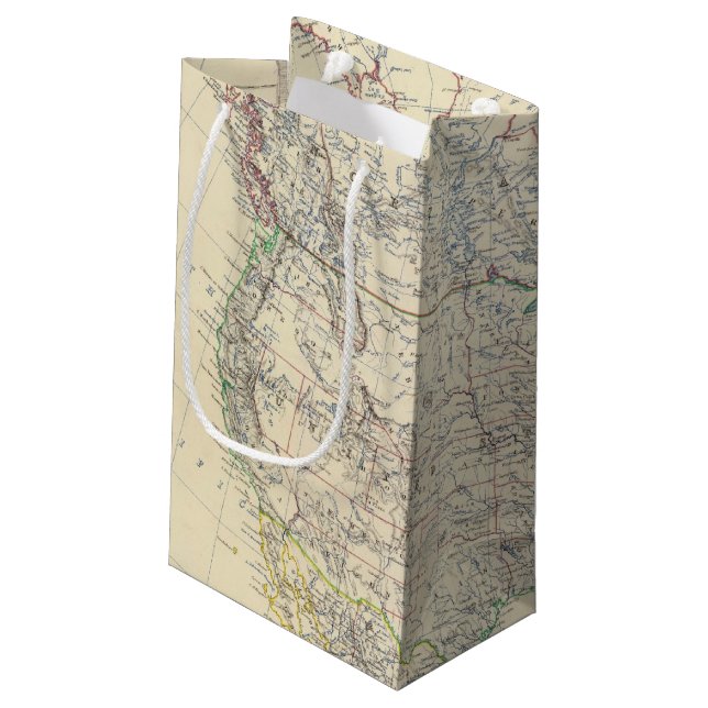 Petit Sac Cadeau L'Amérique du Nord 20 (Dos Angle)