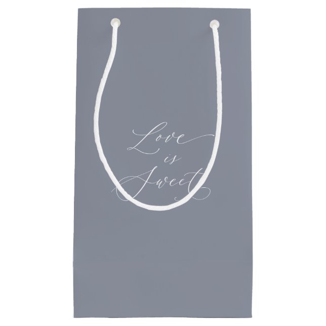 Petit Sac Cadeau L'amour est Mariage (Devant)