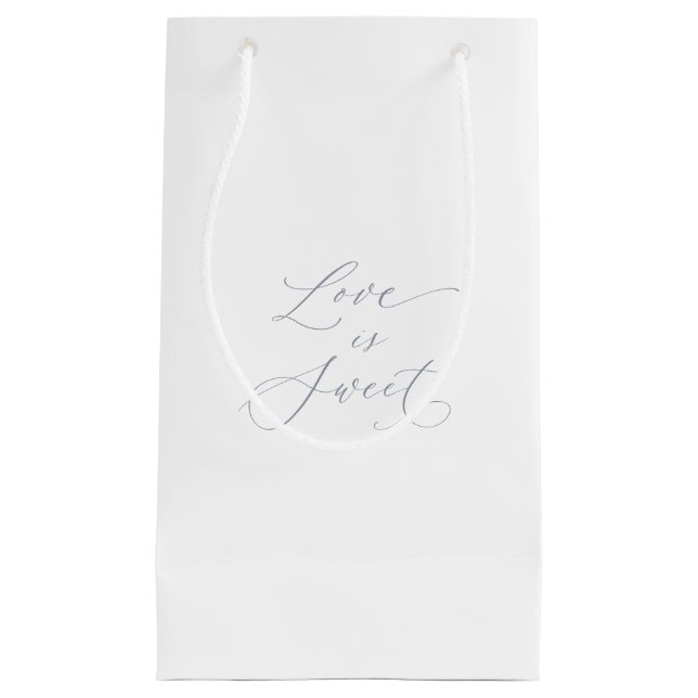 Petit Sac Cadeau L'amour est Mariage (Devant)