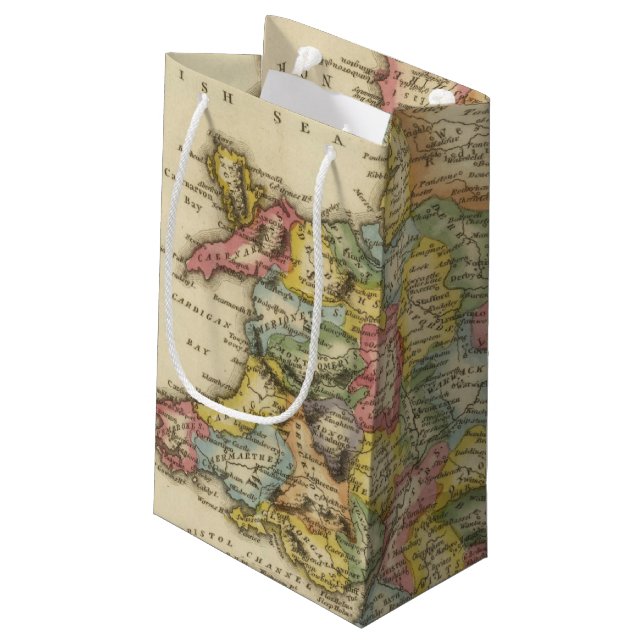Petit Sac Cadeau L'Angleterre et le Pays de Galles (Dos Angle)