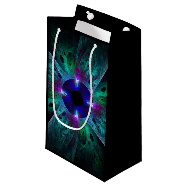 Petit Sac Cadeau L'art Abstrait des yeux (Devant Angle)
