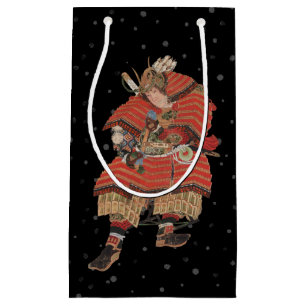 Petit Sac Cadeau L'art japonais Vintage du guerrier samouraï