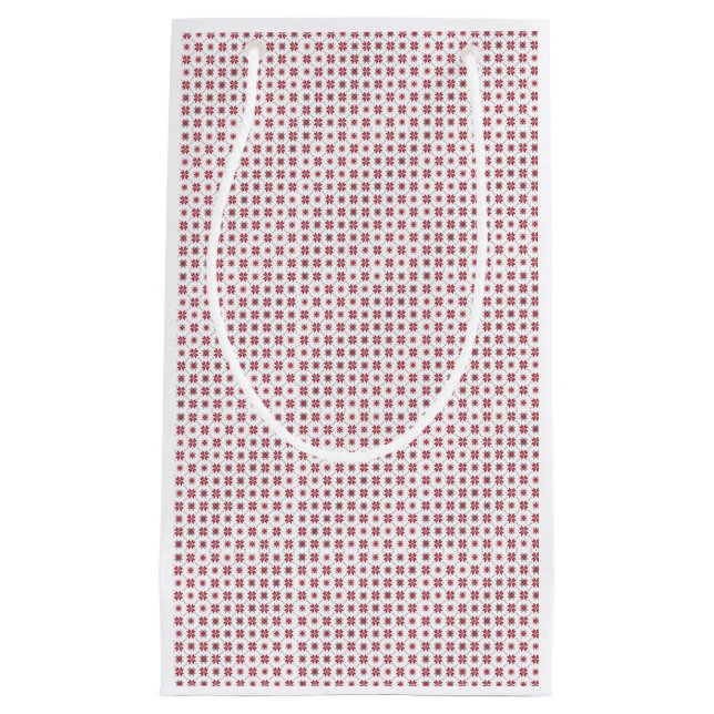 Petit Sac Cadeau Latvian Morning SUN motif géométrique V (Devant)