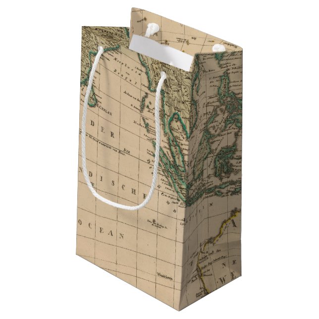Petit Sac Cadeau L'Australie et l'Asie (Dos Angle)