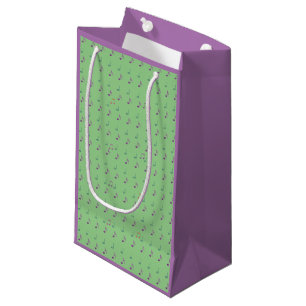 Petit Sac Cadeau Lavande & Vert - Amusant