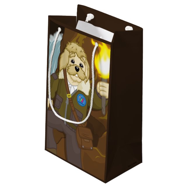 Petit Sac Cadeau Le fait d'Arte va l'explorer (Dos Angle)