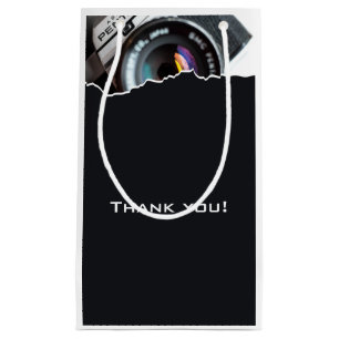 Petit Sac Cadeau Le Merci noir et blanc du photographe